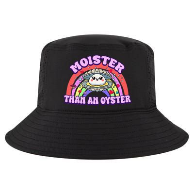 Moister Than An Oyster Funny Shellfish Seafood Cool Comfort Performance Bucket Hat