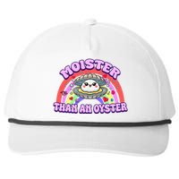 Moister Than An Oyster Funny Shellfish Seafood Snapback Five-Panel Rope Hat