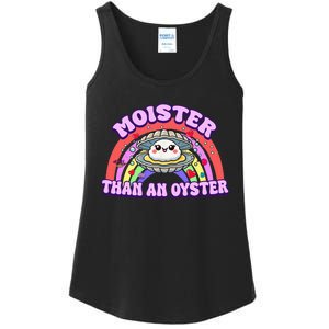 Moister Than An Oyster Funny Shellfish Seafood Ladies Essential Tank