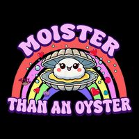 Moister Than An Oyster Funny Shellfish Seafood 16 in Basic Backpack