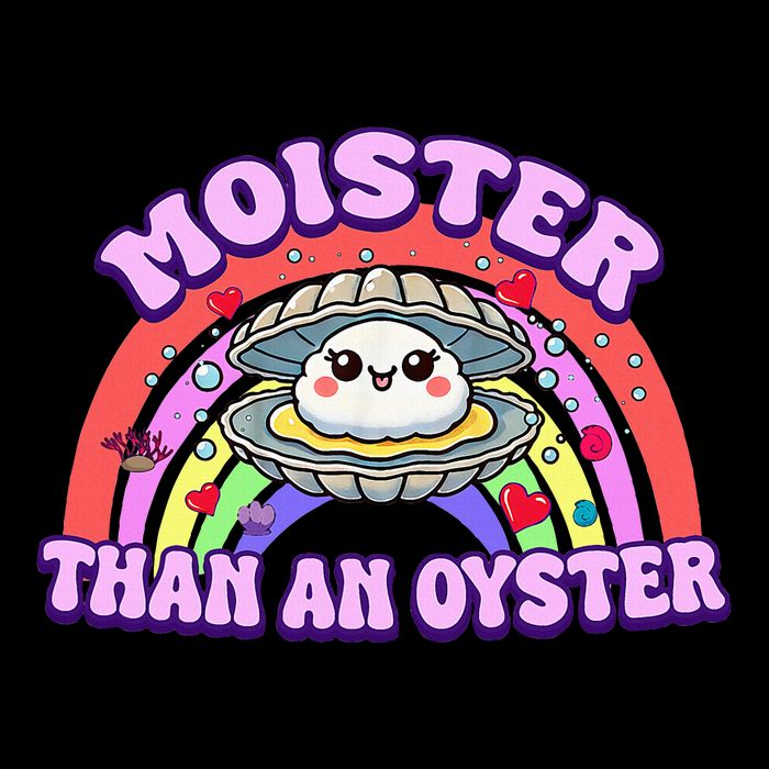 Moister Than An Oyster Funny Shellfish Seafood 16 in Basic Backpack