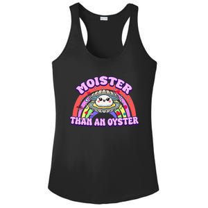 Moister Than An Oyster Funny Shellfish Seafood Ladies PosiCharge Competitor Racerback Tank