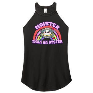 Moister Than An Oyster Funny Shellfish Seafood Women's Perfect Tri Rocker Tank