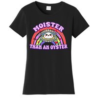 Moister Than An Oyster Funny Shellfish Seafood Women's T-Shirt