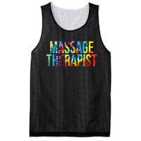 Massage Therapist Appreciation Day Tie Dye Wo For Work Mesh Reversible Basketball Jersey Tank