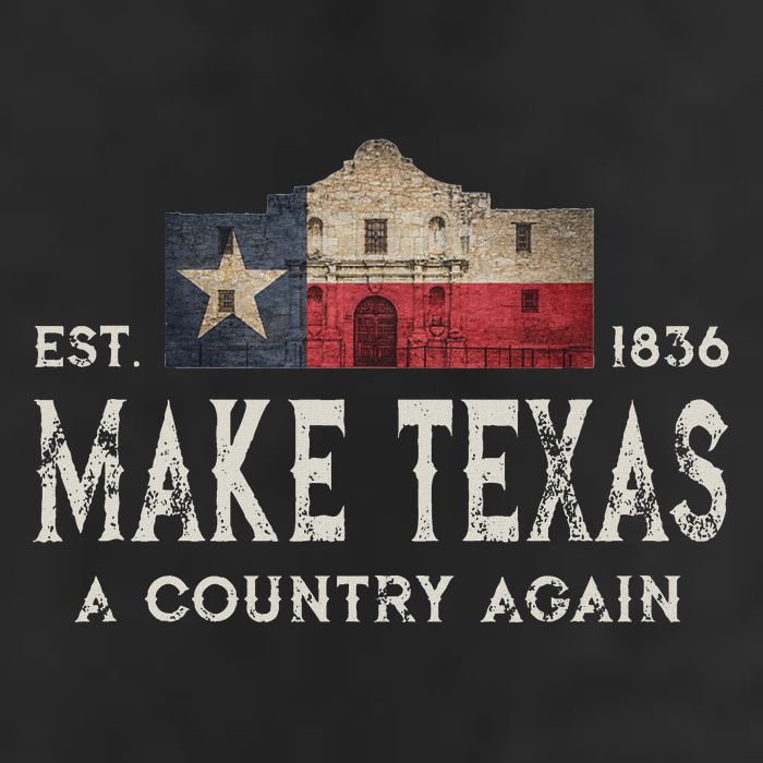 Make Texas A Country Again Secession Alamo Secede 12oz Stainless Steel Coffee Mug