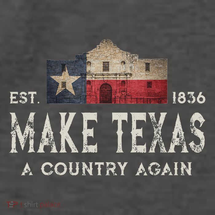 Make Texas A Country Again Secession Alamo Secede Vector Backpack