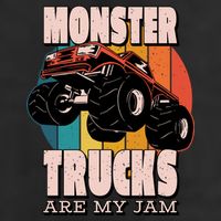 Monster Trucks Are My Jam Cool Comfort Performance Bucket Hat
