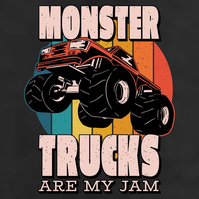 Monster Trucks Are My Jam Cool Comfort Performance Bucket Hat