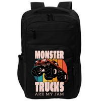 Monster Trucks Are My Jam Impact Tech Backpack