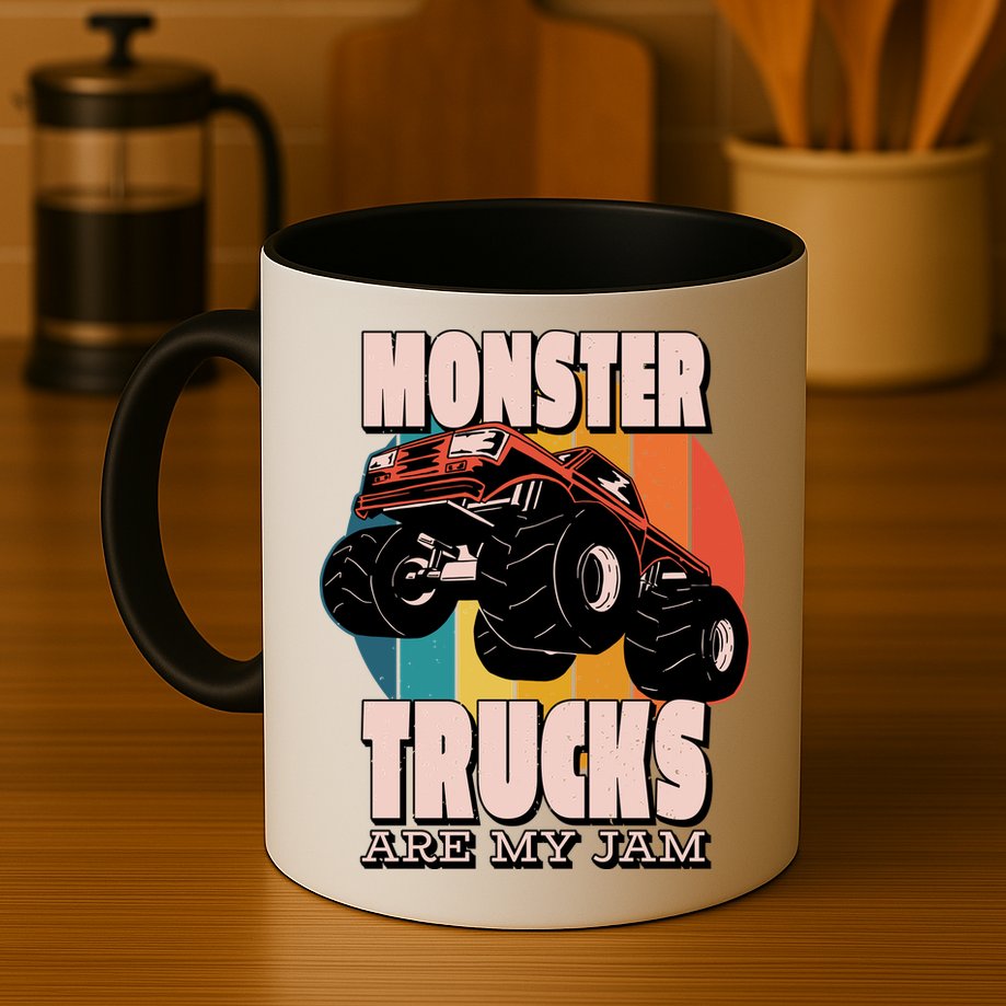 Monster Trucks Are My Jam Mug