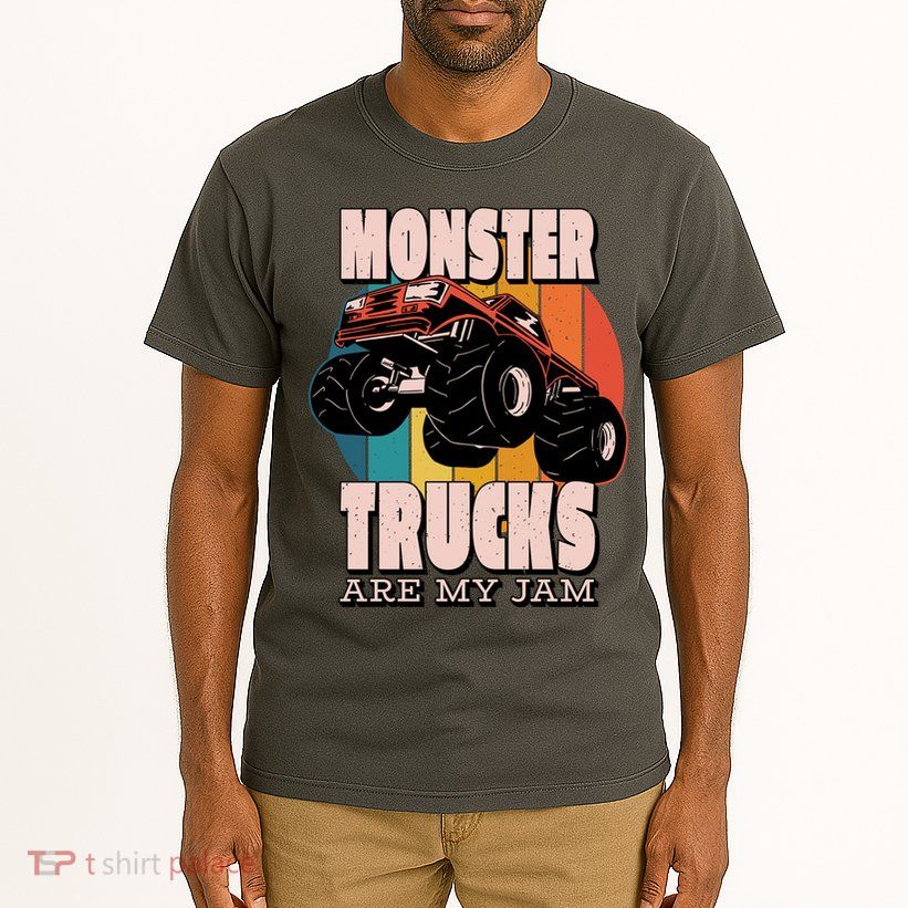 Monster Trucks Are My Jam Tall T-Shirt