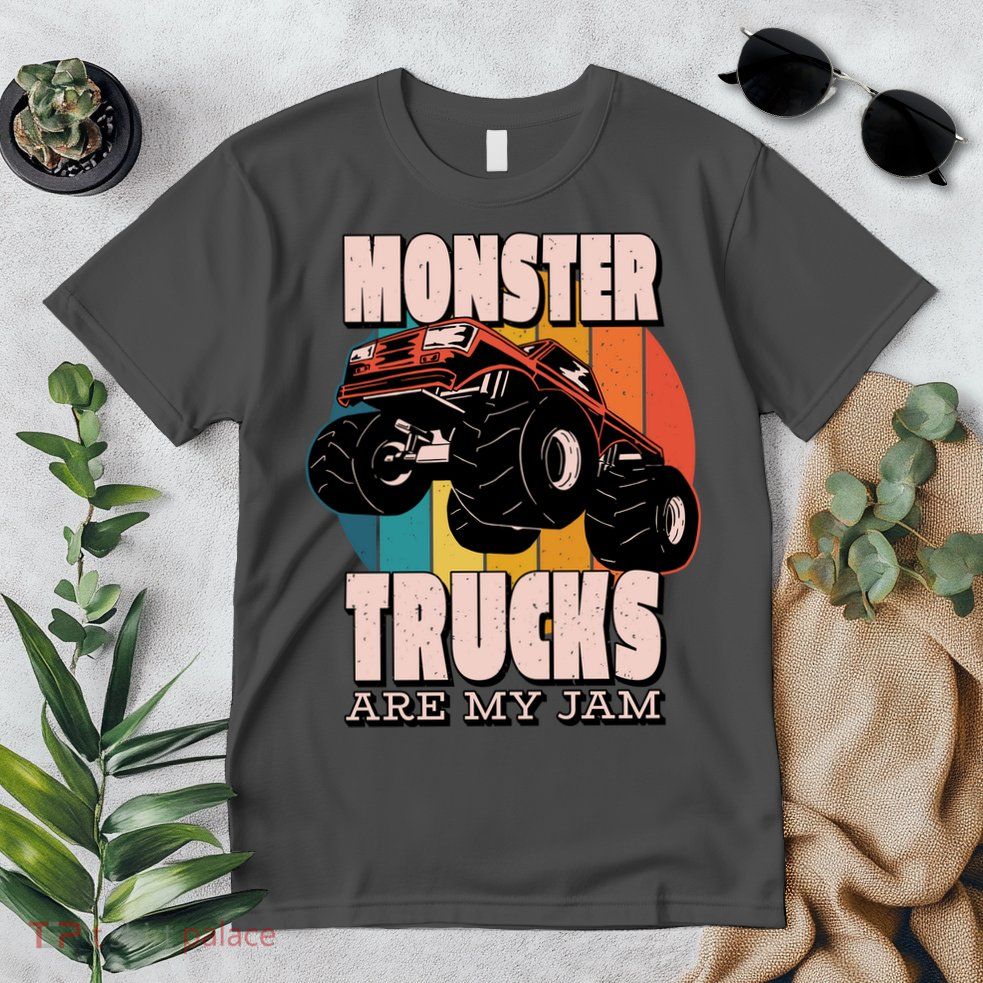 Monster Trucks Are My Jam Premium T-Shirt