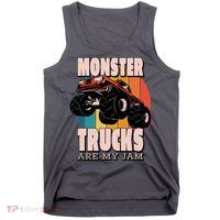 Monster Trucks Are My Jam Tank Top
