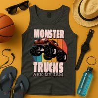 Monster Trucks Are My Jam Tank Top