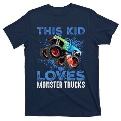 Monster Trucks Are My Jam For Boy T-Shirt