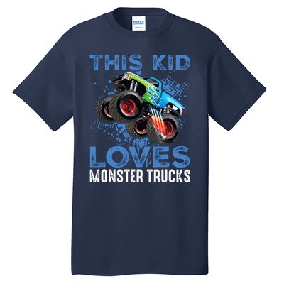 Monster Trucks Are My Jam For Boy Tall T-Shirt