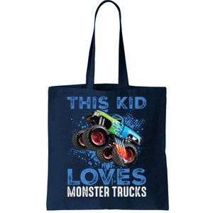 Monster Trucks Are My Jam For Boy Tote Bag