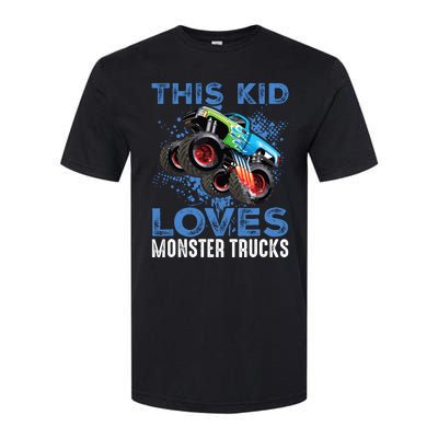 Monster Trucks Are My Jam For Boy Softstyle CVC T-Shirt