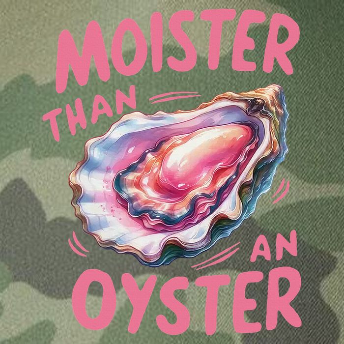 Moister Than An Oyster Inappropriate Shellfish Legacy Tie Dye Trucker Hat