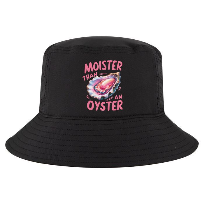 Moister Than An Oyster Inappropriate Shellfish Cool Comfort Performance Bucket Hat