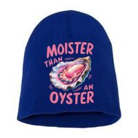 Moister Than An Oyster Inappropriate Shellfish Short Acrylic Beanie