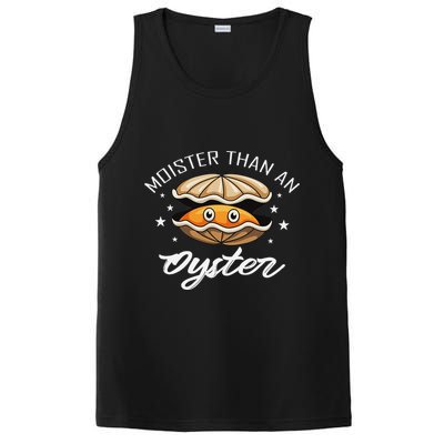 Moister Than An Oyster Funny Adult Humor PosiCharge Competitor Tank