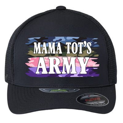 Mama Tots Army Flexfit Unipanel Trucker Cap