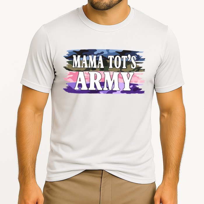 Mama Tots Army Performance Shirt