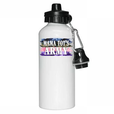 Mama Tots Army Aluminum Water Bottle