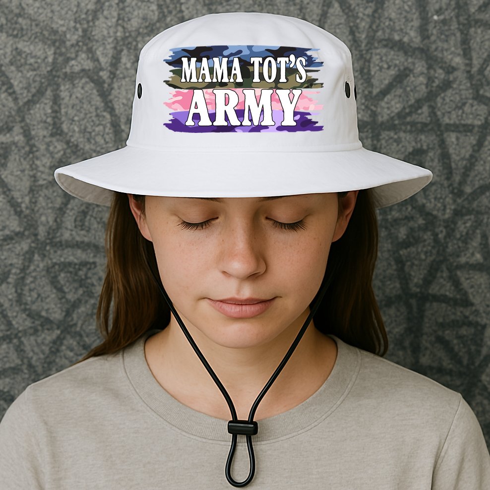 Mama Tots Army Bucket Hat