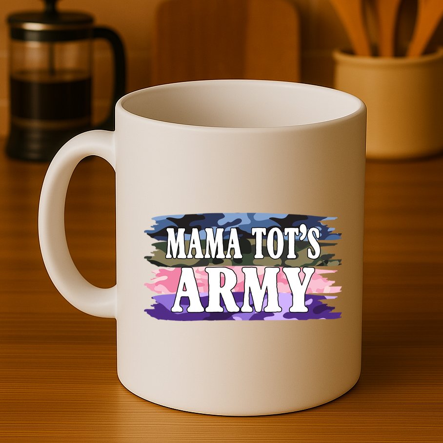 Mama Tots Army Mug