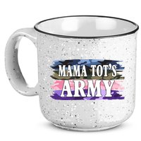 Mama Tots Army 15oz Campfire Ceramic Mug