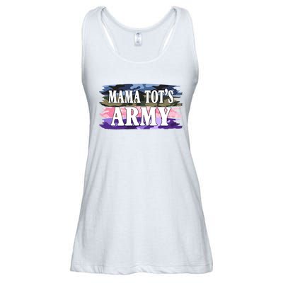 Mama Tots Army Ladies Essential Flowy Tank