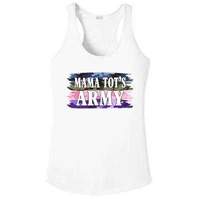 Mama Tots Army Ladies PosiCharge Competitor Racerback Tank