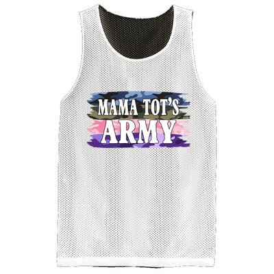 Mama Tots Army Mesh Reversible Basketball Jersey Tank