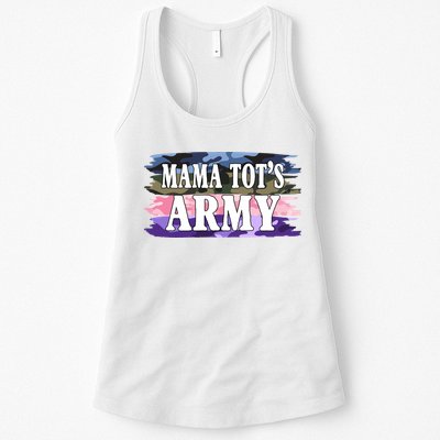 Mama Tots Army Womens Tank Top