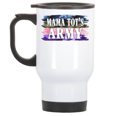 Mama Tots Army Stainless Steel Travel Mug