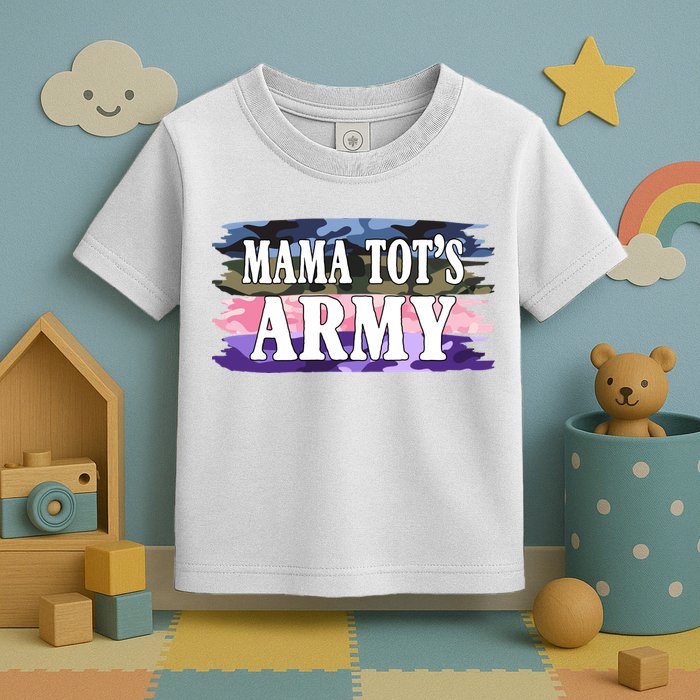 Mama Tots Army Toddler T-Shirt
