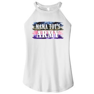 Mama Tots Army Women's Perfect Tri Rocker Tank