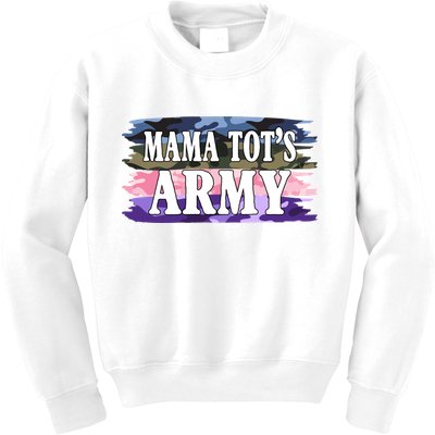 Mama Tots Army Kids Sweatshirt
