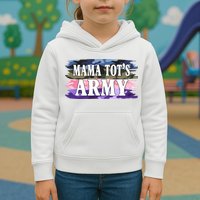 Mama Tots Army Kids Hoodie