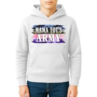 Mama Tots Army Kids Hoodie