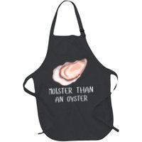 Moister Than An Oyster Shucking Funny Shellfish Shucker Apron