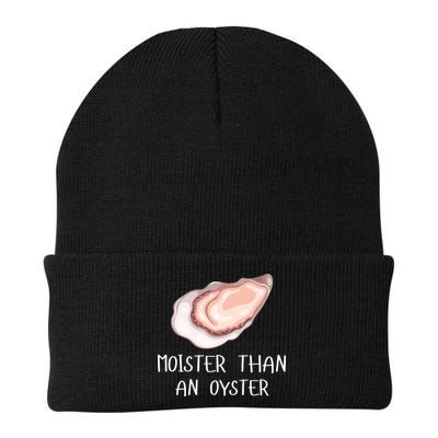 Moister Than An Oyster Shucking Funny Shellfish Shucker Beanie