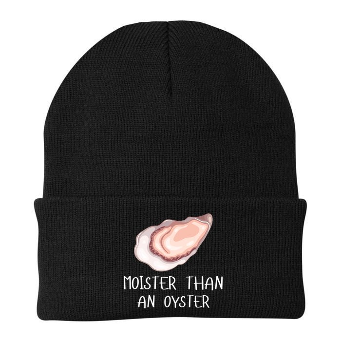 Moister Than An Oyster Shucking Funny Shellfish Shucker Beanie