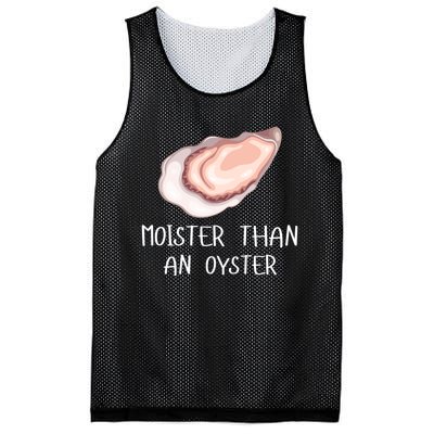 Moister Than An Oyster Shucking Funny Shellfish Shucker Mesh Reversible Basketball Jersey Tank