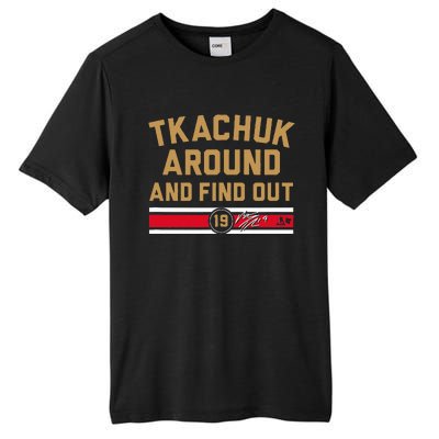 Tkachuk Around and Find Out Florida Hockey Tall Fusion ChromaSoft Performance T-Shirt