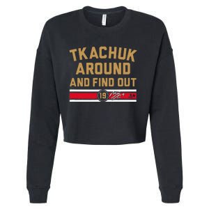 Tkachuk Around and Find Out Florida Hockey Cropped Pullover Crew