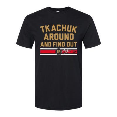 Tkachuk Around and Find Out Florida Hockey Softstyle CVC T-Shirt